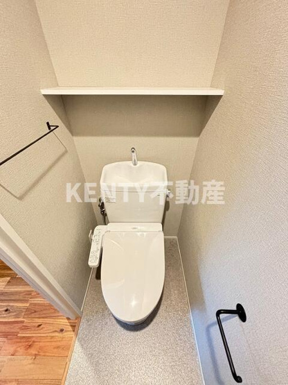 【トイレ】 | パールハイム河原 | コンパクトで使いやすいトイレです