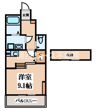【間取り】 | あんしん+小畑町08-13001