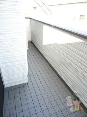グランメゾンのバルコニー