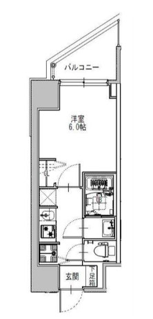 S-RESIDENCE堺筋本町Unoの間取り