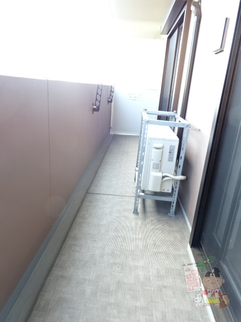 ウッドコート御南のバルコニー