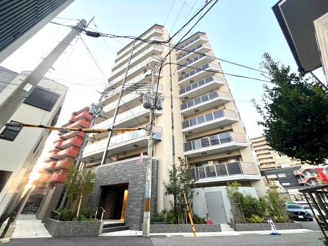 ワコーレ深江北町Sailsの外観|外観は落ち着いています