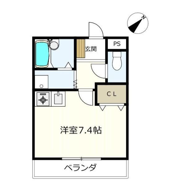ホワイトアローの間取り