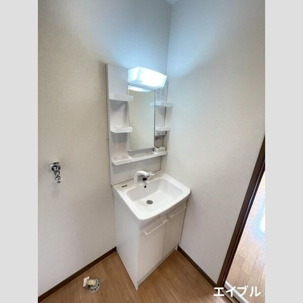 カーサグランデの洗面所|ゆったりとスペースのある洗面所