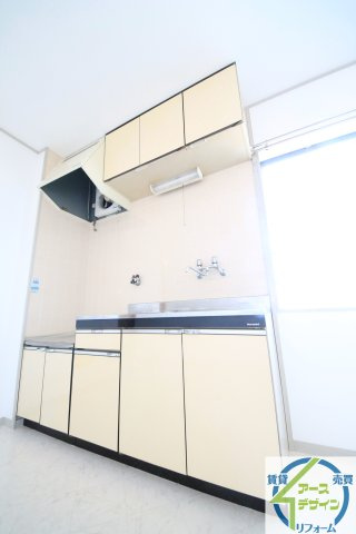 ガーデンパレスのキッチン