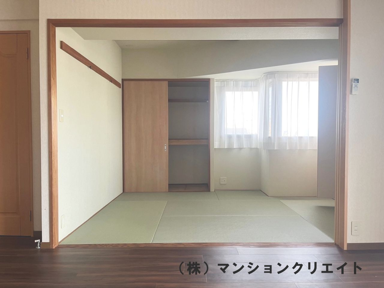 アパガーデンコート城東の和室|リビング隣接の和室６帖