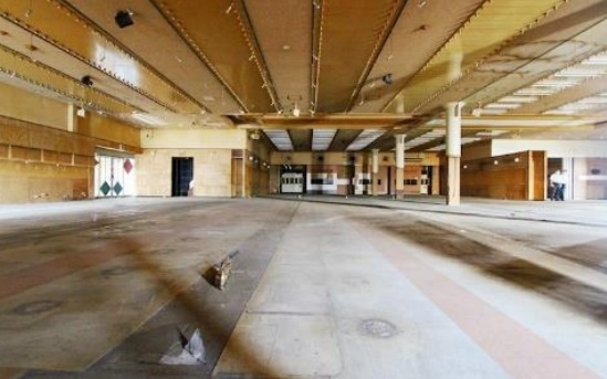 足立区入谷８丁目の倉庫の内装