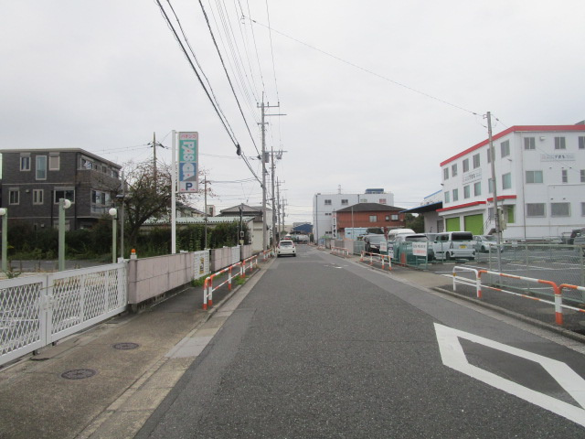 足立区入谷８丁目の倉庫の周辺