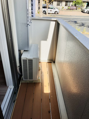 【バルコニー】 | D-ROOM和田町 | お洗濯にも便利なバルコニー付き