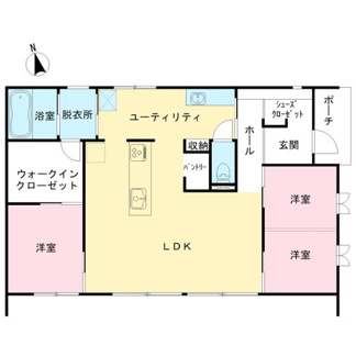 【間取り】 | 小美玉市羽鳥中古戸建