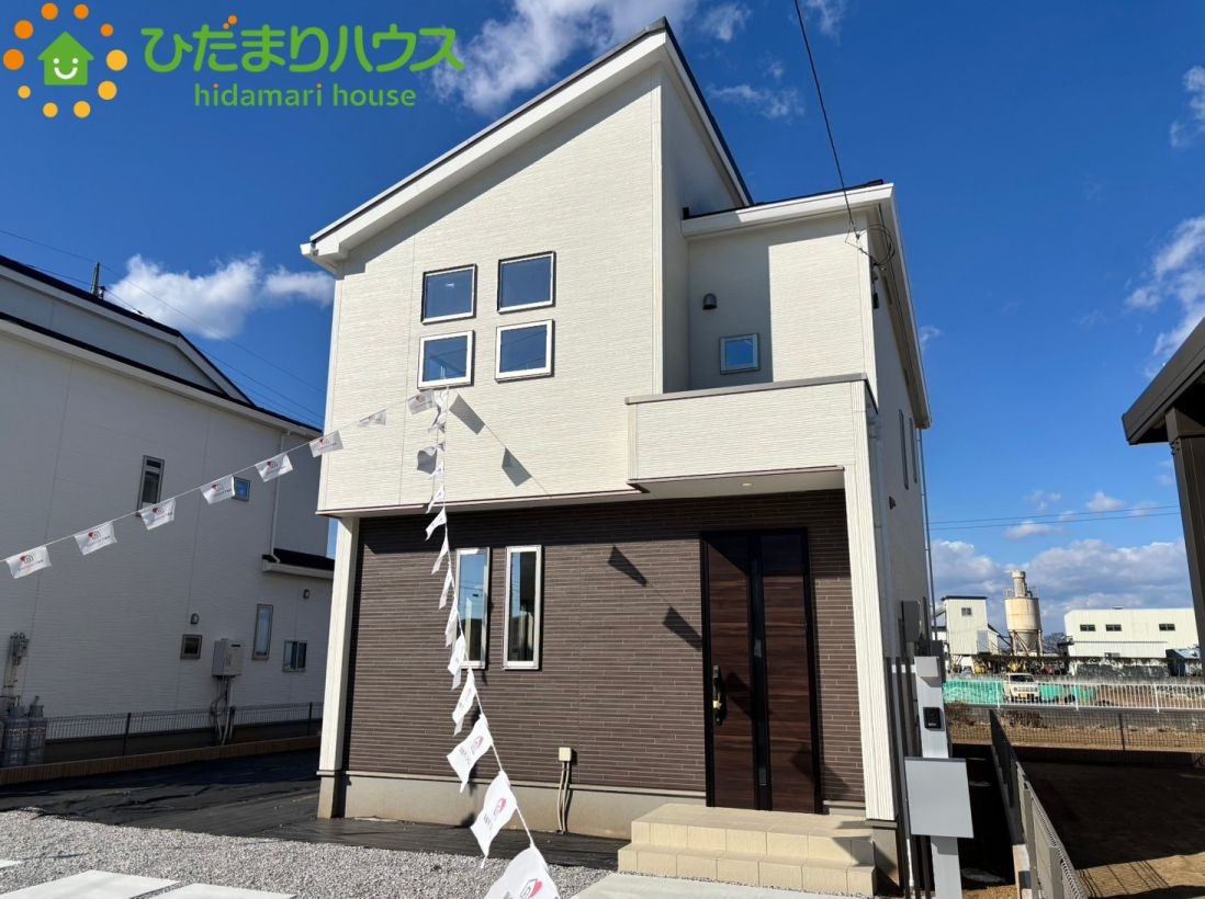 深谷市武蔵野　新築一戸建て　グラファーレ　02の外観