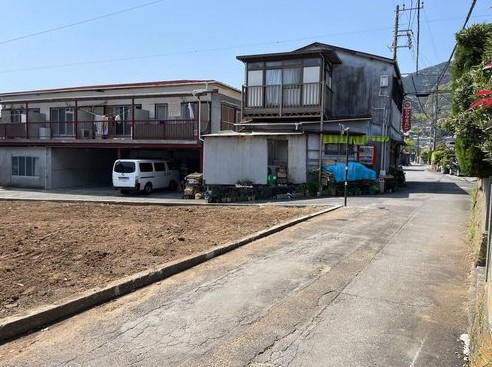 【前面道路含む現地写真】 | 熱海市上多賀　売地