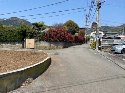 【前面道路含む現地写真】 | 熱海市上多賀　売地