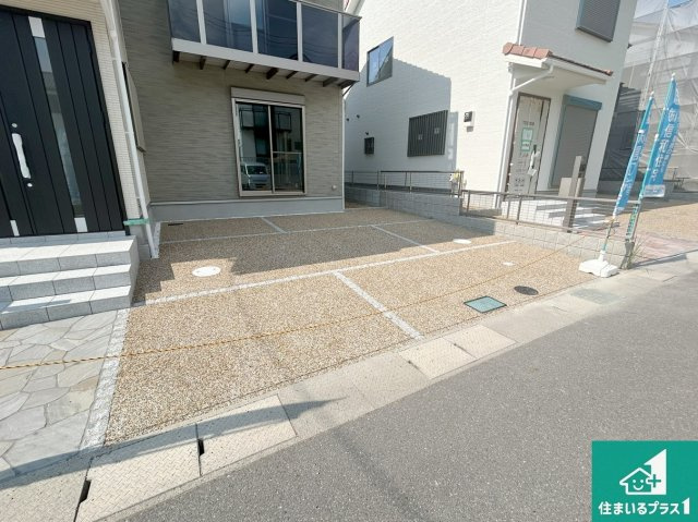 ★5(土)6(日)現地見学可能！★木津川市州見台　第2期　の駐車場|駐車スペース！散水栓があるので、こまめに愛車を洗えます！