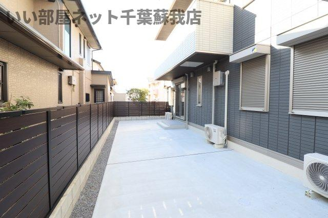 仮）おゆみ野中央2丁目PJの庭|お庭が付いています