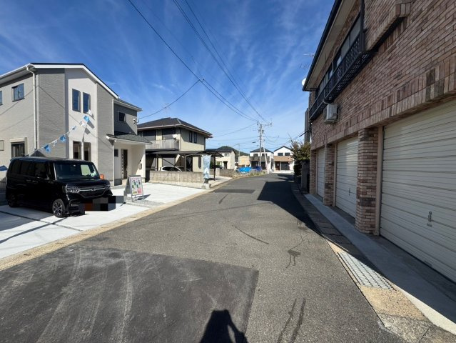 ーBloomーブルームー小倉南区南方3丁目3期　【小倉南区　新築戸建て】の前面道路含む現地写真|ーBloomーブルームー小倉南区南方3丁目3期　【小倉南区　新築戸建て】