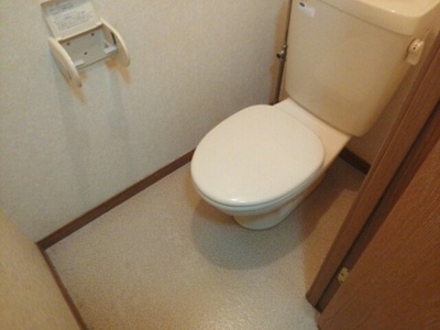 【トイレ】 | レジデンス淡路　Ｂ | トイレもきれいです