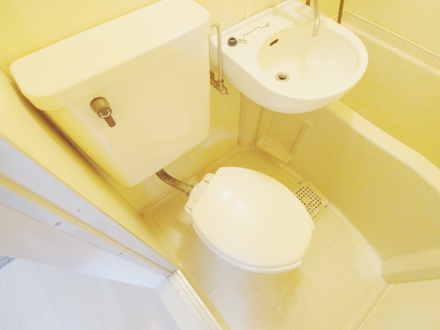 サンシャイン向洋のトイレ|落ち着いたトイレです