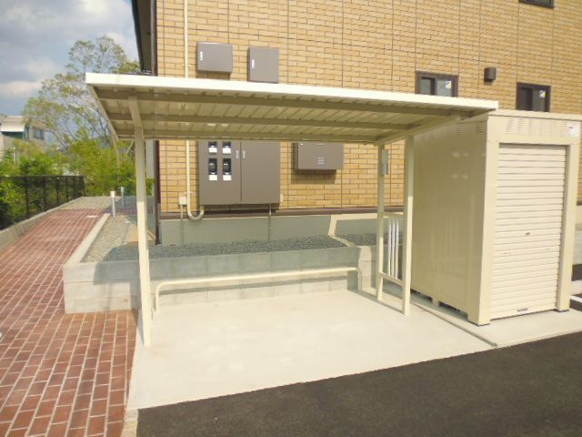 輝のその他共用部分|駐輪場