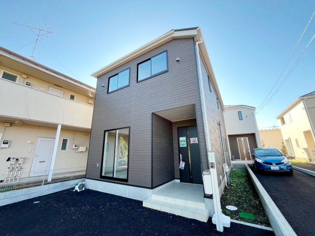 祝：成約済み　八王子市　楢原町　新築戸建て　５９期の外観|第一種低層の住宅エリア。近隣は八王子の穏やかな街並みが広がります。～仲介手数料無料☆八王子ひなた不動産～八王子市楢原町　新築戸建て