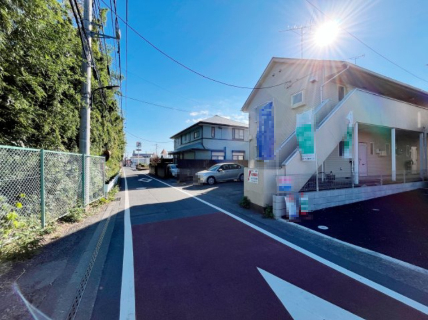 祝：成約済み　八王子市　楢原町　新築戸建て　５９期の前面道路含む現地写真|周辺は閑静な住宅地。穏やかな住環境が広がる住まいです。～仲介手数料無料☆八王子ひなた不動産～八王子市楢原町　新築戸建て