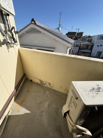 ヒューマンハウスのバルコニー