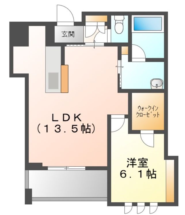 レフィシア津倉の間取り