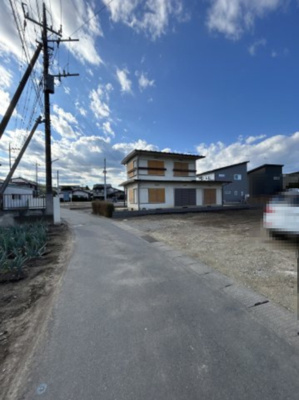 【前面道路含む現地写真】 | 富岡市内匠売地