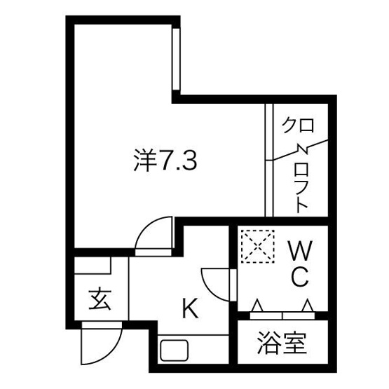 【間取り】 | インフィニティ今池