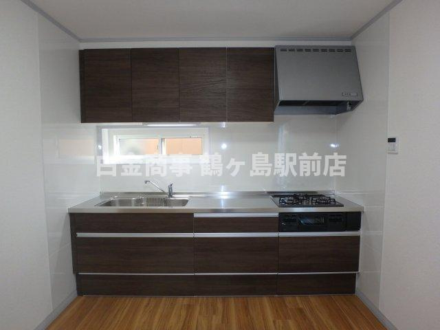 坂戸市島田中古戸建のキッチン