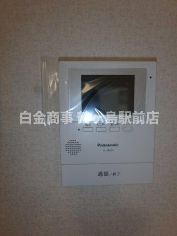 坂戸市島田中古戸建の防犯設備