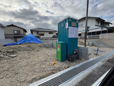 【外観】 | 神戸市須磨区神の谷5丁目　新築戸建2号棟　仲介手数料無料！ | 須磨区神の谷5　新築2号棟　仲介手数料無料！