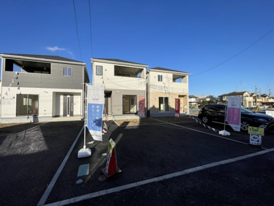 【外観】 | Cradle garden鴻巣市松原第10　新築住宅 | ≪2号棟≫
現地(2024年12月撮影)