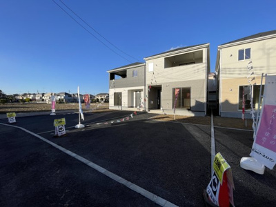 【外観】 | Cradle garden鴻巣市松原第10　新築住宅 | ≪2号棟≫
現地(2024年12月撮影)