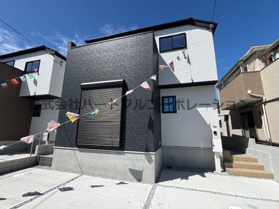 【外観】 | 神戸市西区岩岡町岩岡　新築戸建1号棟　仲介手数料無料！ | 外観もきれいです