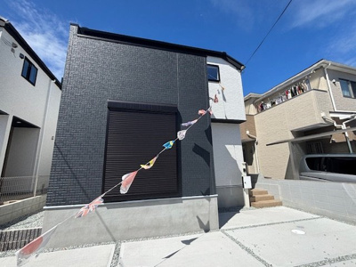 【外観】 | 神戸市西区岩岡町岩岡　新築戸建1号棟　仲介手数料無料！ | 外観もきれいです