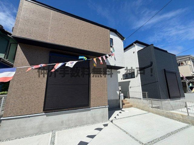 【外観】 | 神戸市西区岩岡町岩岡　新築戸建2号棟　仲介手数料無料！ | 外観もきれいです