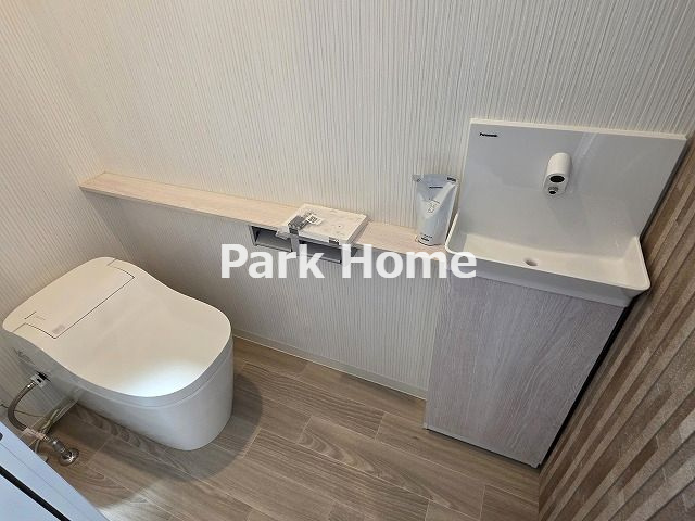 高知市一ツ橋 -５号地- 新築戸建てのトイレ|１F：トイレ