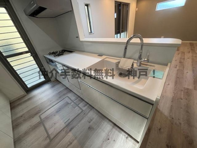 【キッチン】 | 明石市太寺3丁目　新築戸建　仲介手数料無料！ | キッチンです