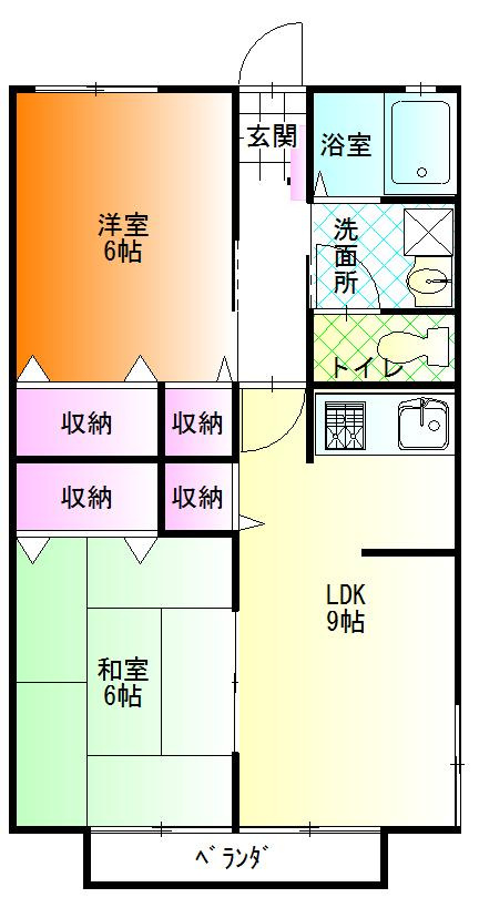 メゾンエスポワールの間取り