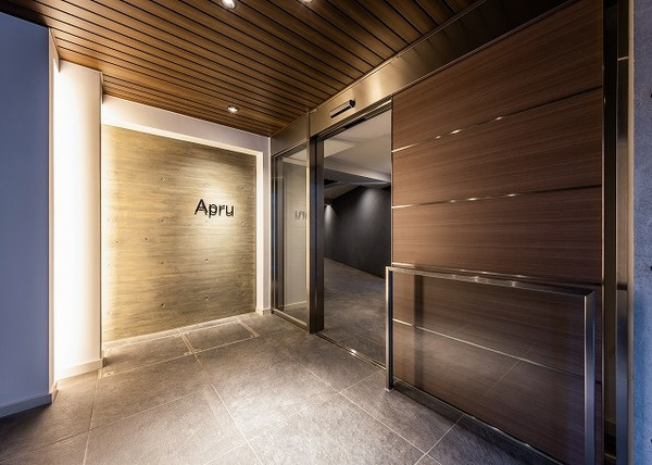 Apruのエントランス