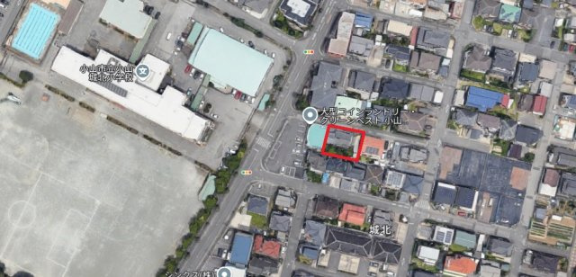 小山市城北4丁目の地図