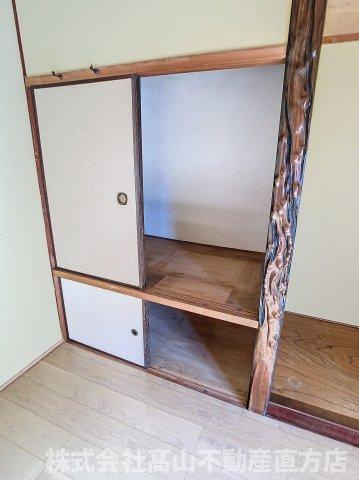 宮若市鶴田の一戸建ての収納