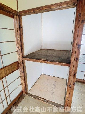 宮若市鶴田の一戸建ての収納