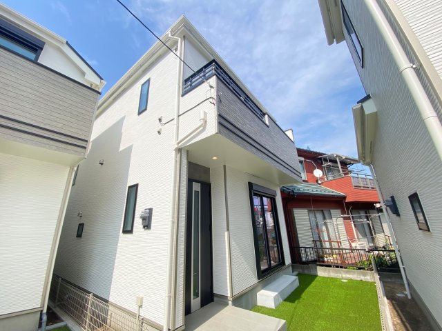 祝　成約済み　八王子市　四谷町　新築戸建て　２期の外観|～仲介手数料無料☆八王子ひなた不動産～八王子市横川町　新築戸建て