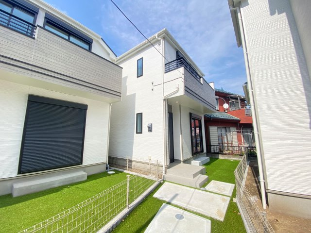 祝　成約済み　八王子市　四谷町　新築戸建て　２期の外観|～仲介手数料無料☆八王子ひなた不動産～八王子市横川町　新築戸建て