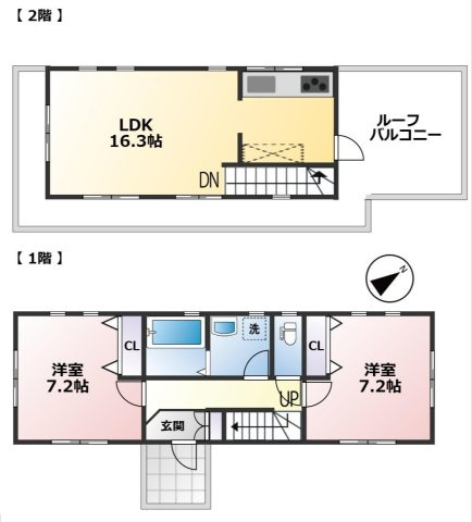 【間取り】 | 九十九里町小関　中古戸建