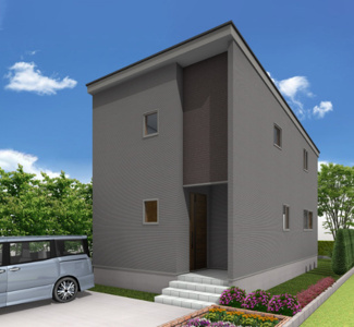 【外観パース】 | 新築　燕市井土巻5丁目⑥ | R6年11月完成予定です(^^♪