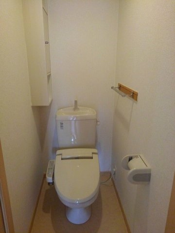 ジュネス　Ｂのトイレ|シンプルで使いやすいトイレです