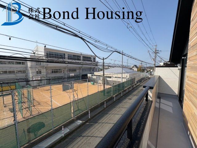 南東角地　床暖房付き　垂水区歌敷山3丁目1期　新築戸建の外観パース